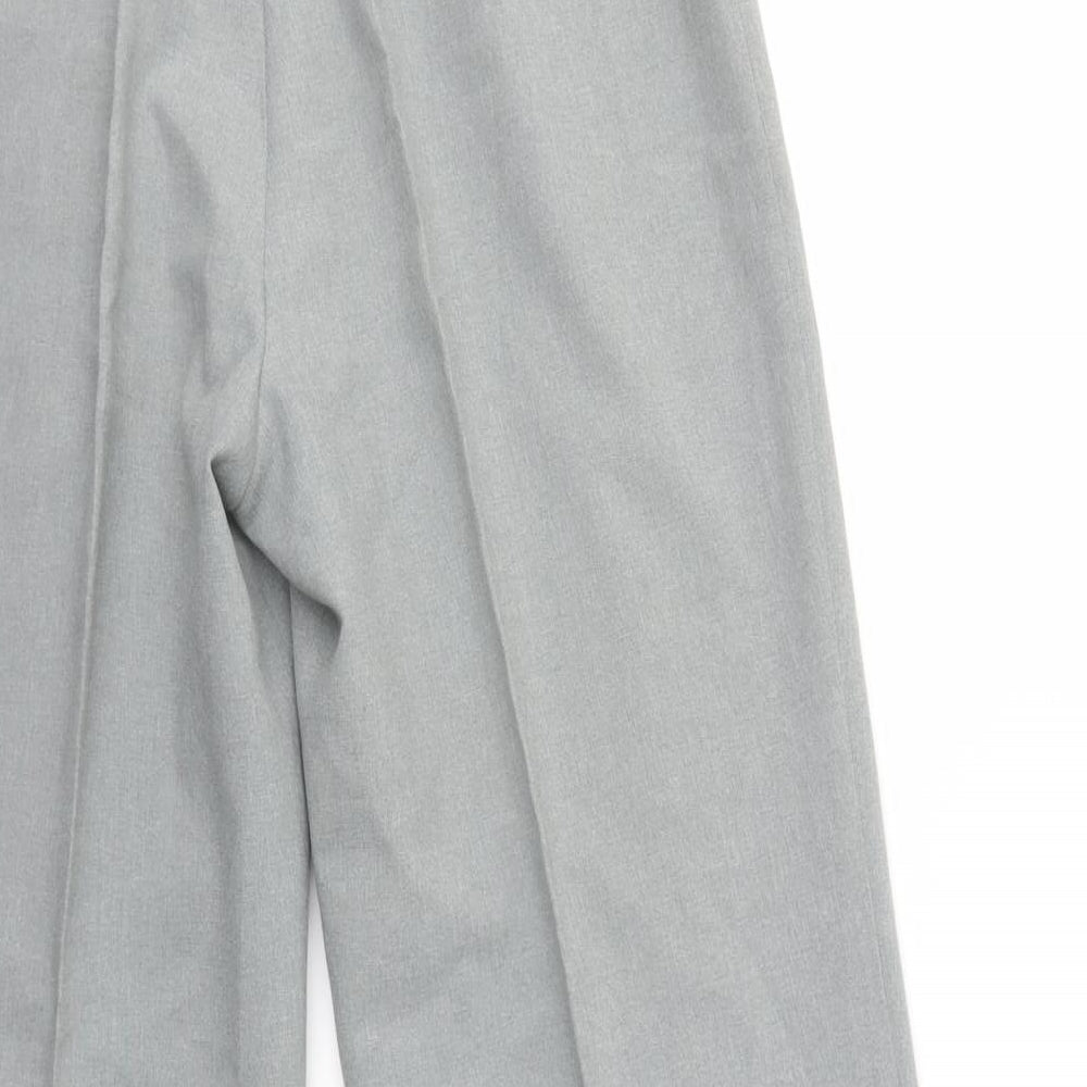 Street One Womens Grey Dress Pants Trousers Size 14 L27 in