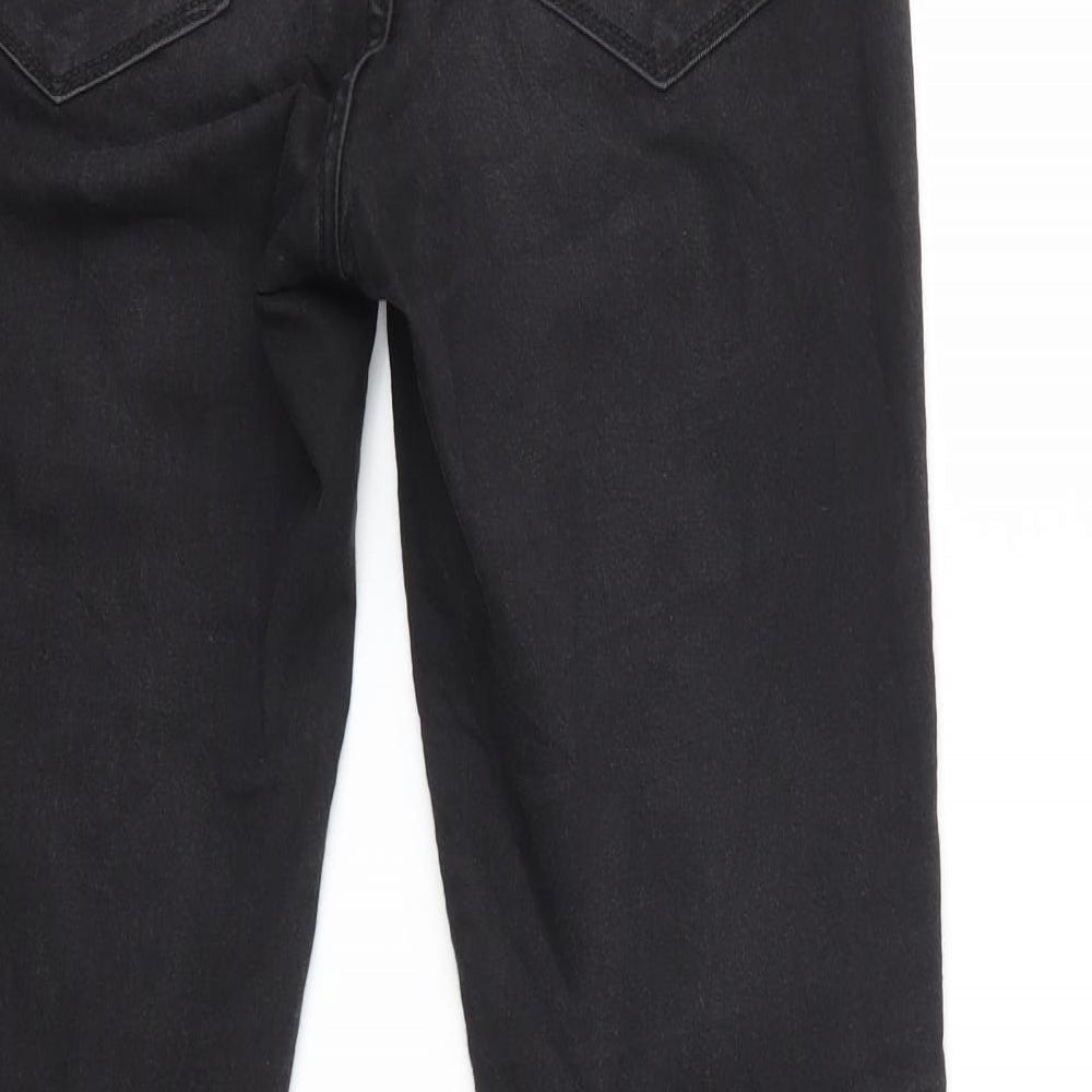 H&M Womens Black Skinny Jeans Size 10 L28 in