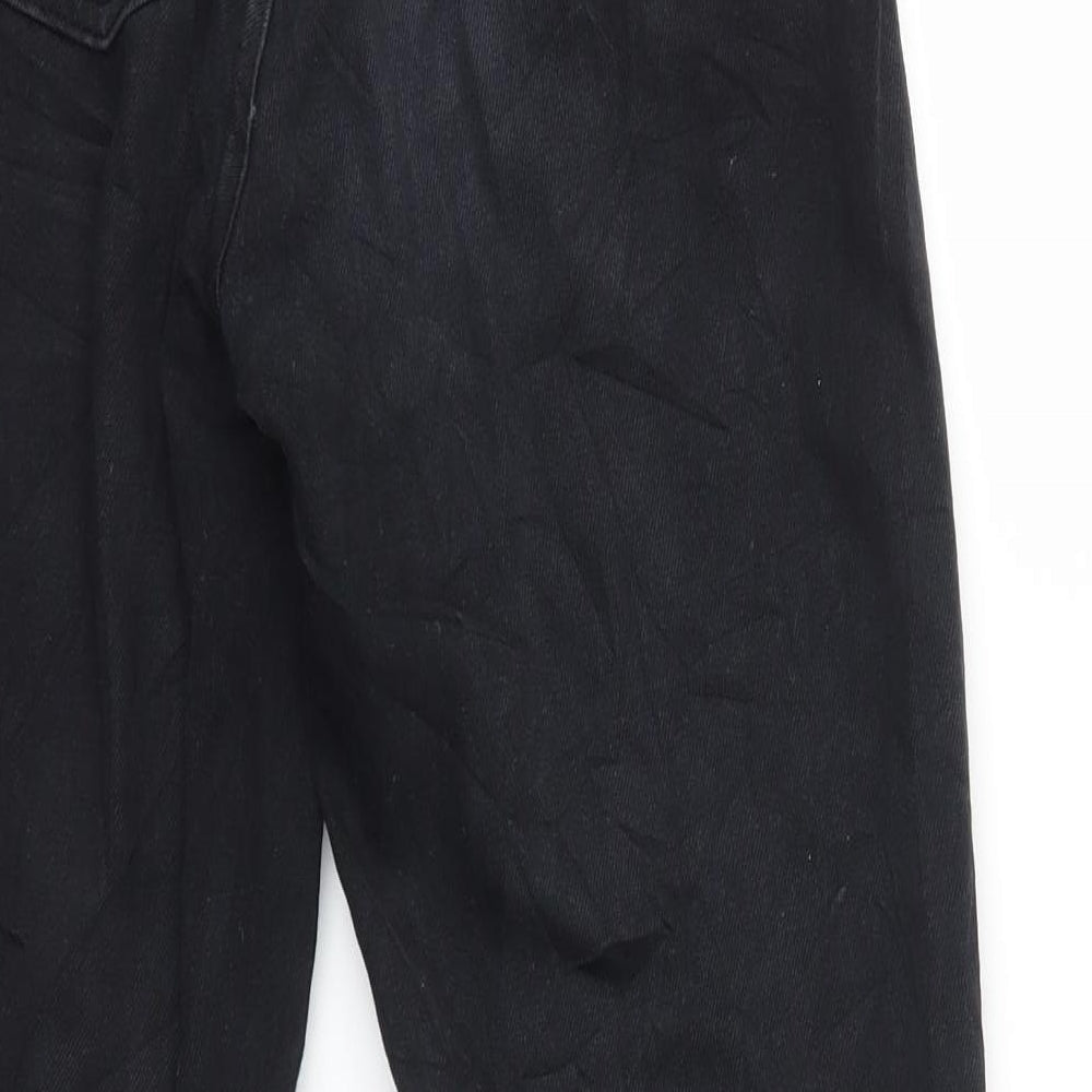 INS DILVIN Womens Black Straight Jeans Size 6 L26 in