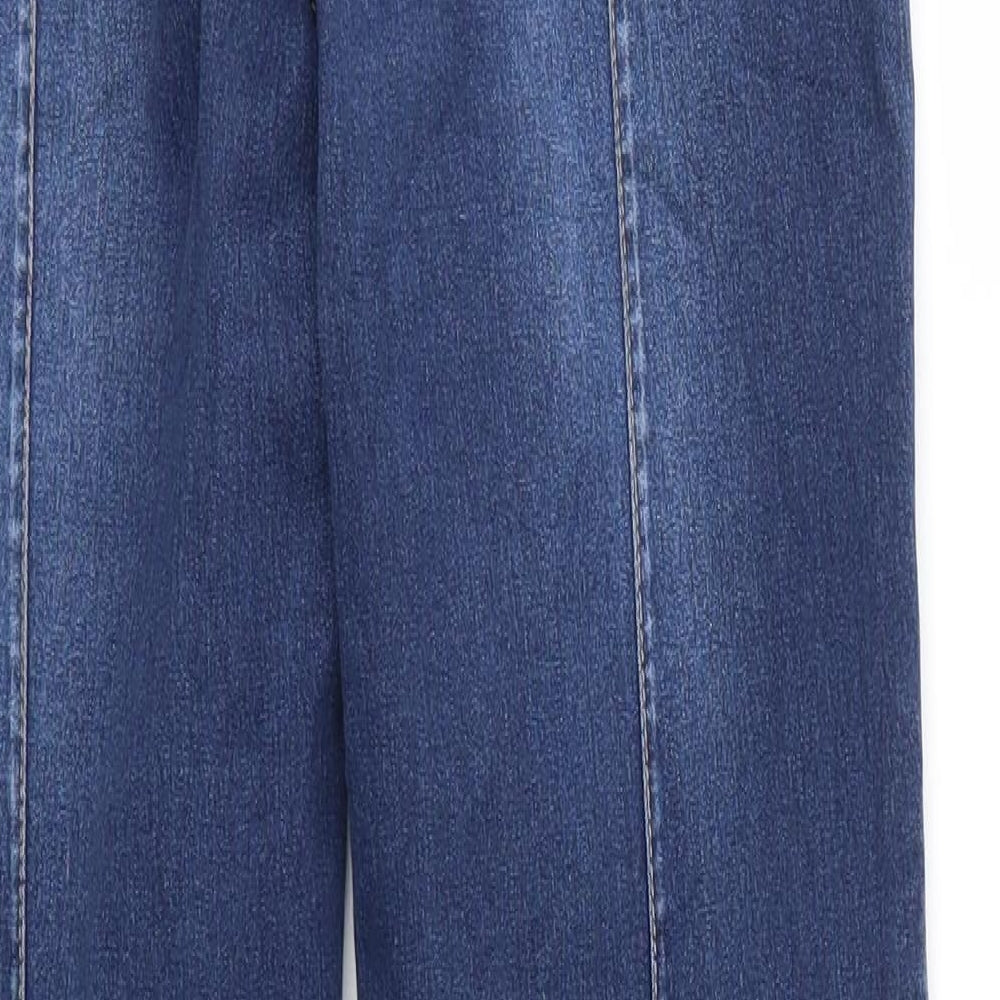 BPC Womens Blue Skinny Jeans Size 16 L27 in