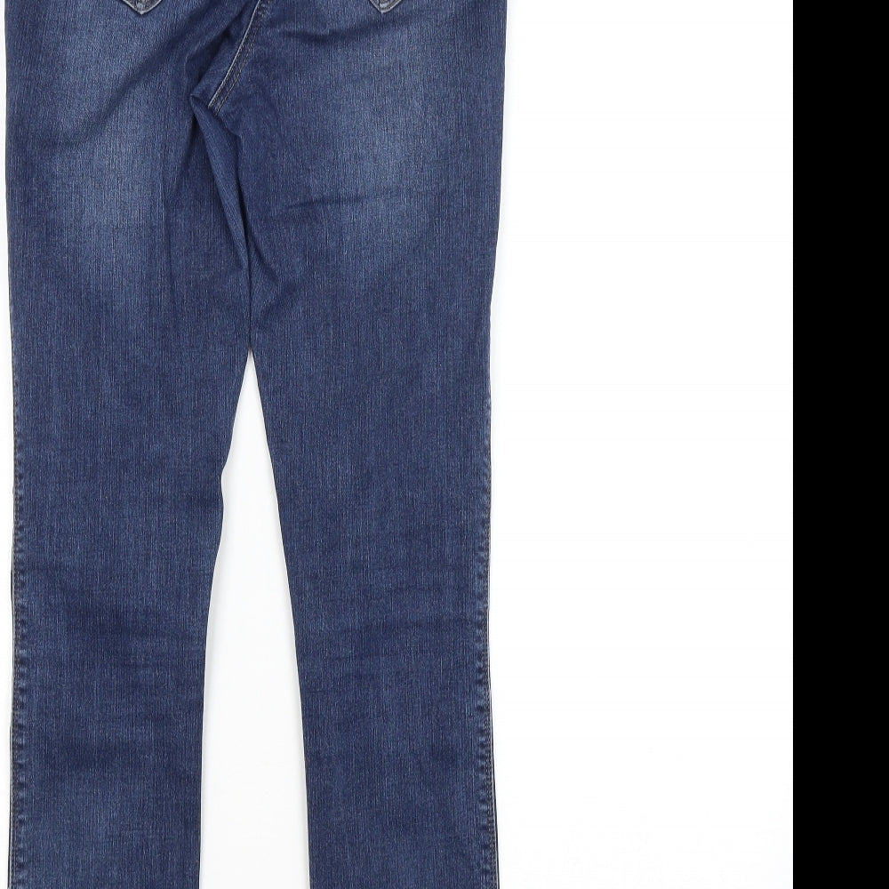 Preworn Womens Blue Skinny Jeans Size S L28 in