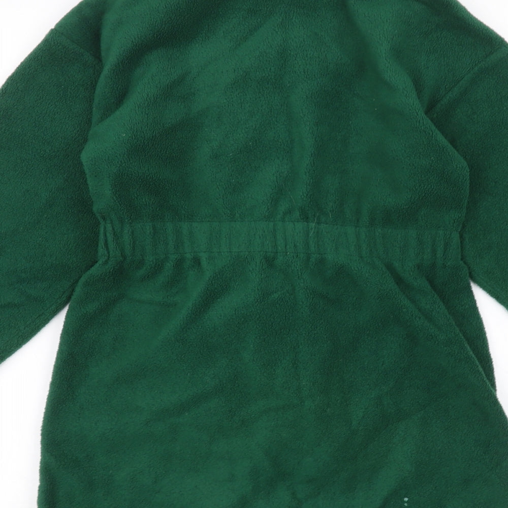 Marks & Spencer Girls Green Solid Cami Robe Size 7-8 Years