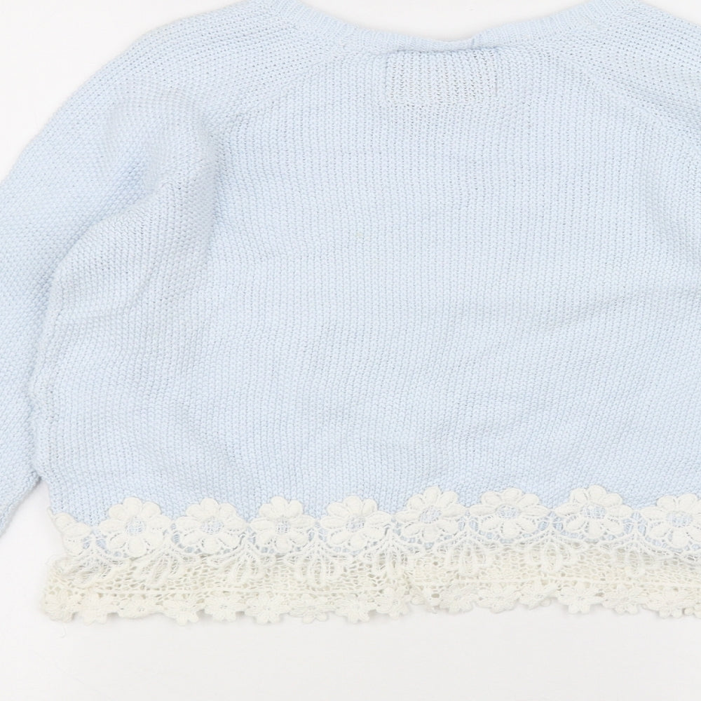 Young Dimension Girls Blue Pullover Jumper Size 12-13 Years