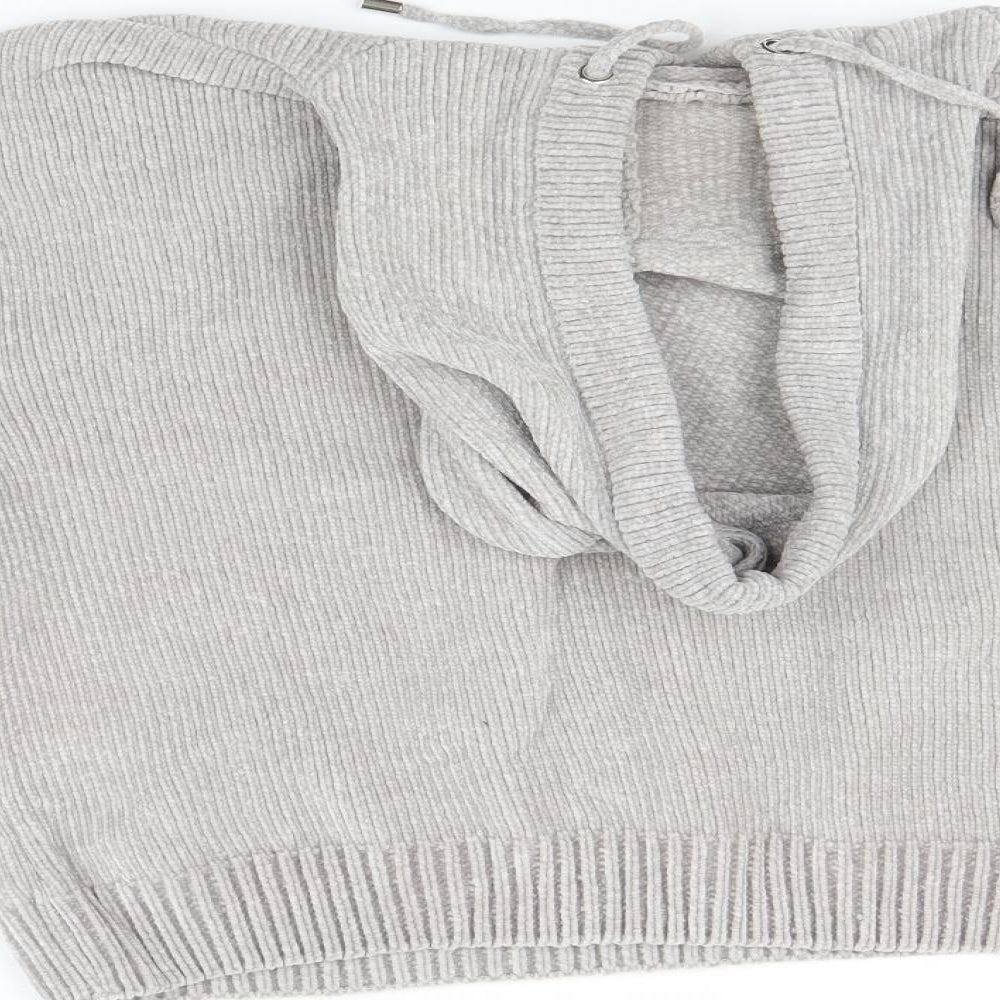 Primark Womens Grey Pullover Hoodie Size L