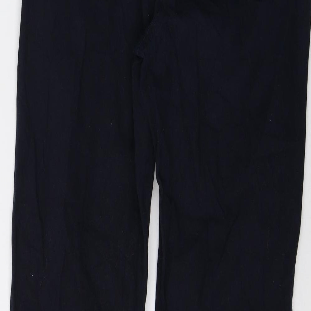 Joy Womens Blue Trousers Size 8 L30 in