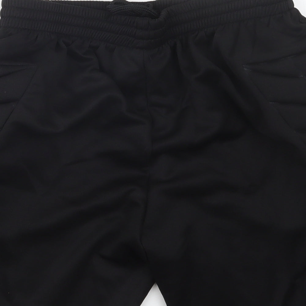 Soccer Kits Mens Black Athletic Shorts Size 27 in