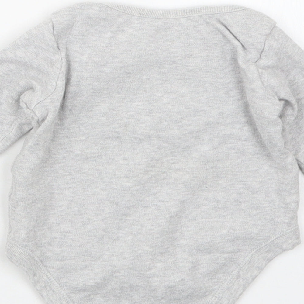 Tesco Girls Grey Babygrow One-Piece Size 3-6 Months - Disney