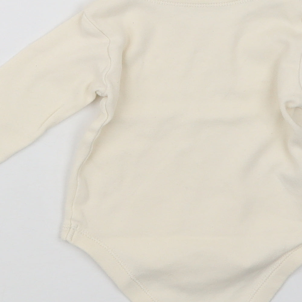 TU Girls Ivory Babygrow One-Piece Size 3-6 Months