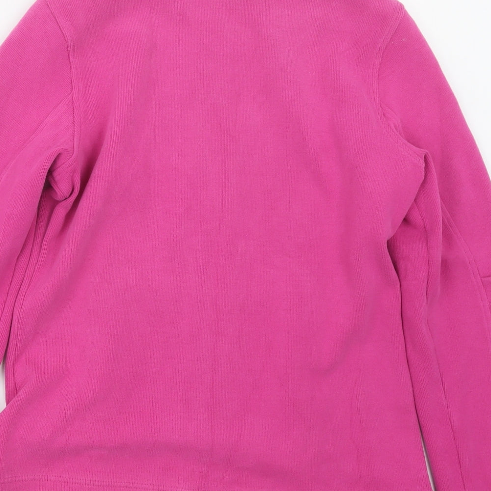 Kirkland Signature Womens Pink Knit Jacket Size M