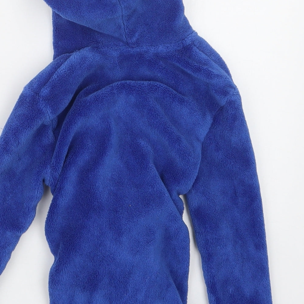 Early Days Boys Blue Geometric Babydoll Robe Size 12-18 Months