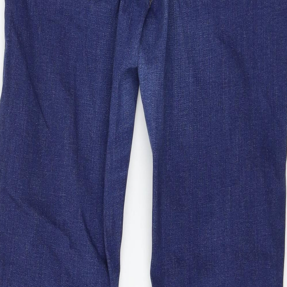 Topshop Womens Blue Denim Skinny Jeans Size 10 L26 in