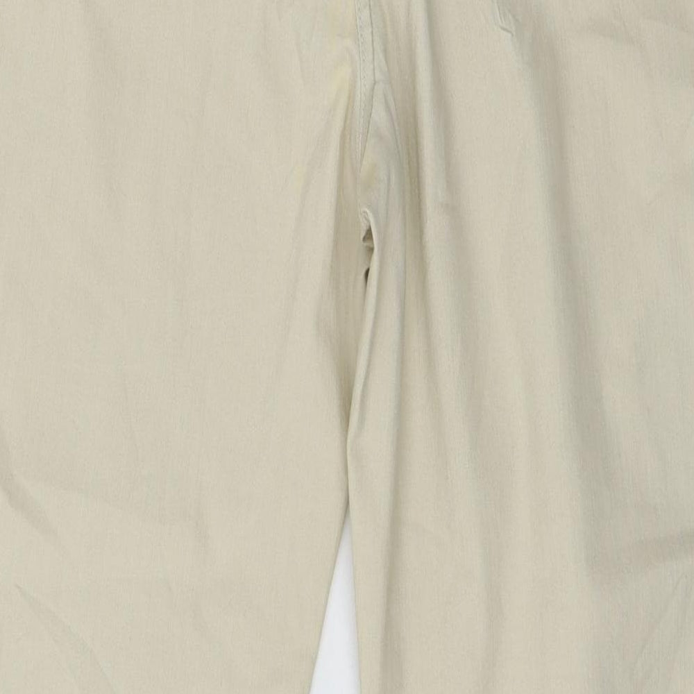 Fairfield Womens Beige Denim Trousers Size 12 L29 in