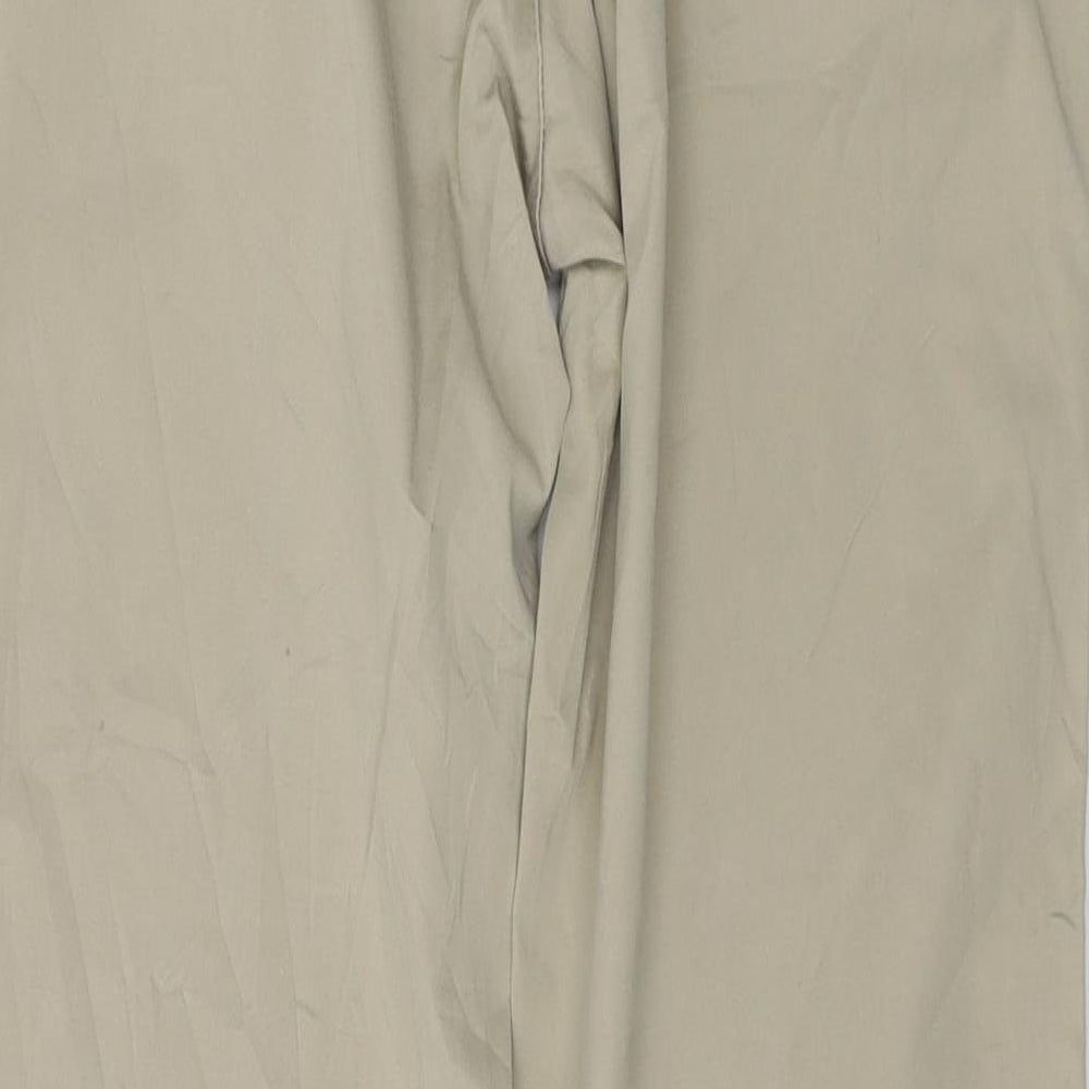 Cecila Classics Womens Beige Trousers Size 12 L20 in