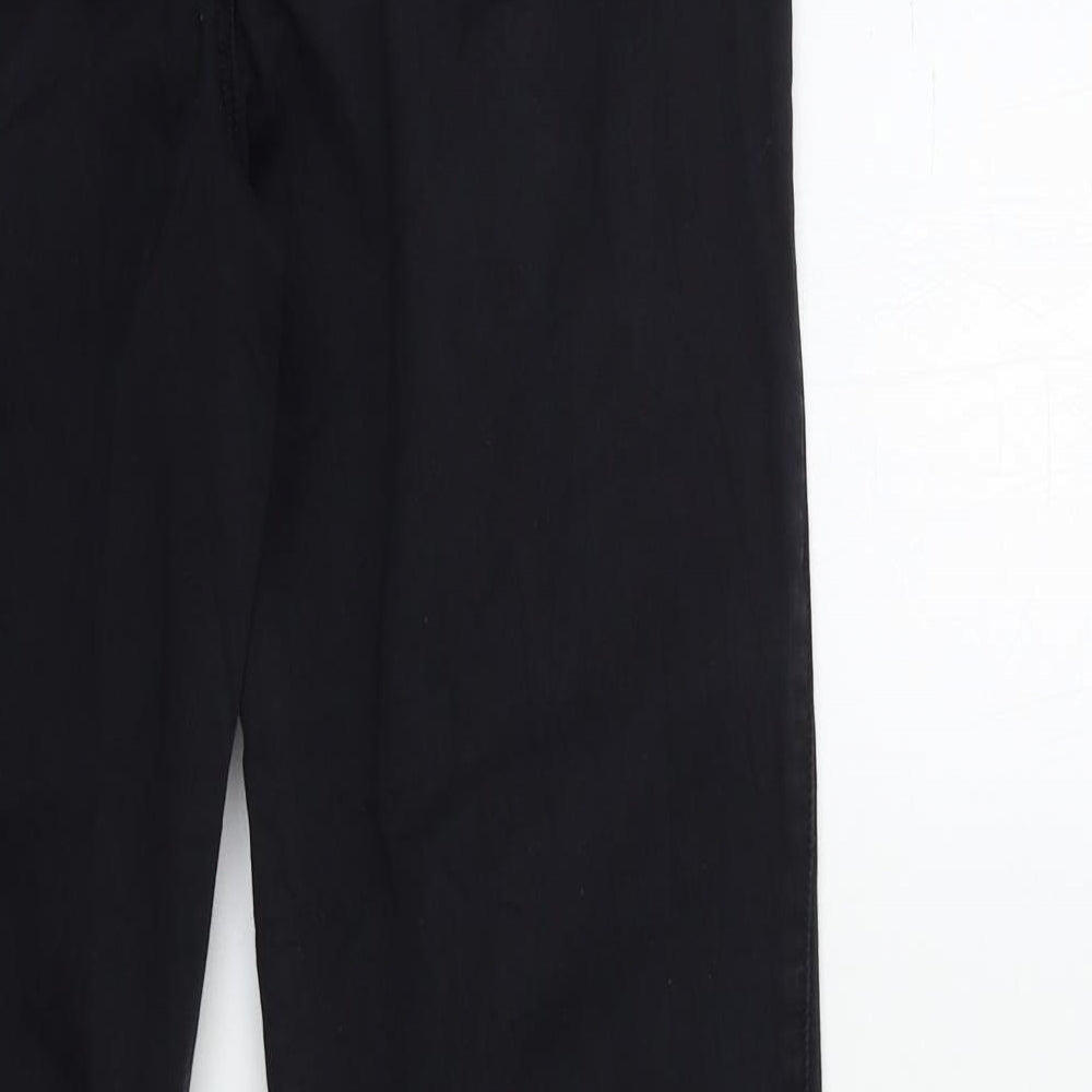 Savannah Womens Black Denim Straight Jeans Size 36 in L30 in