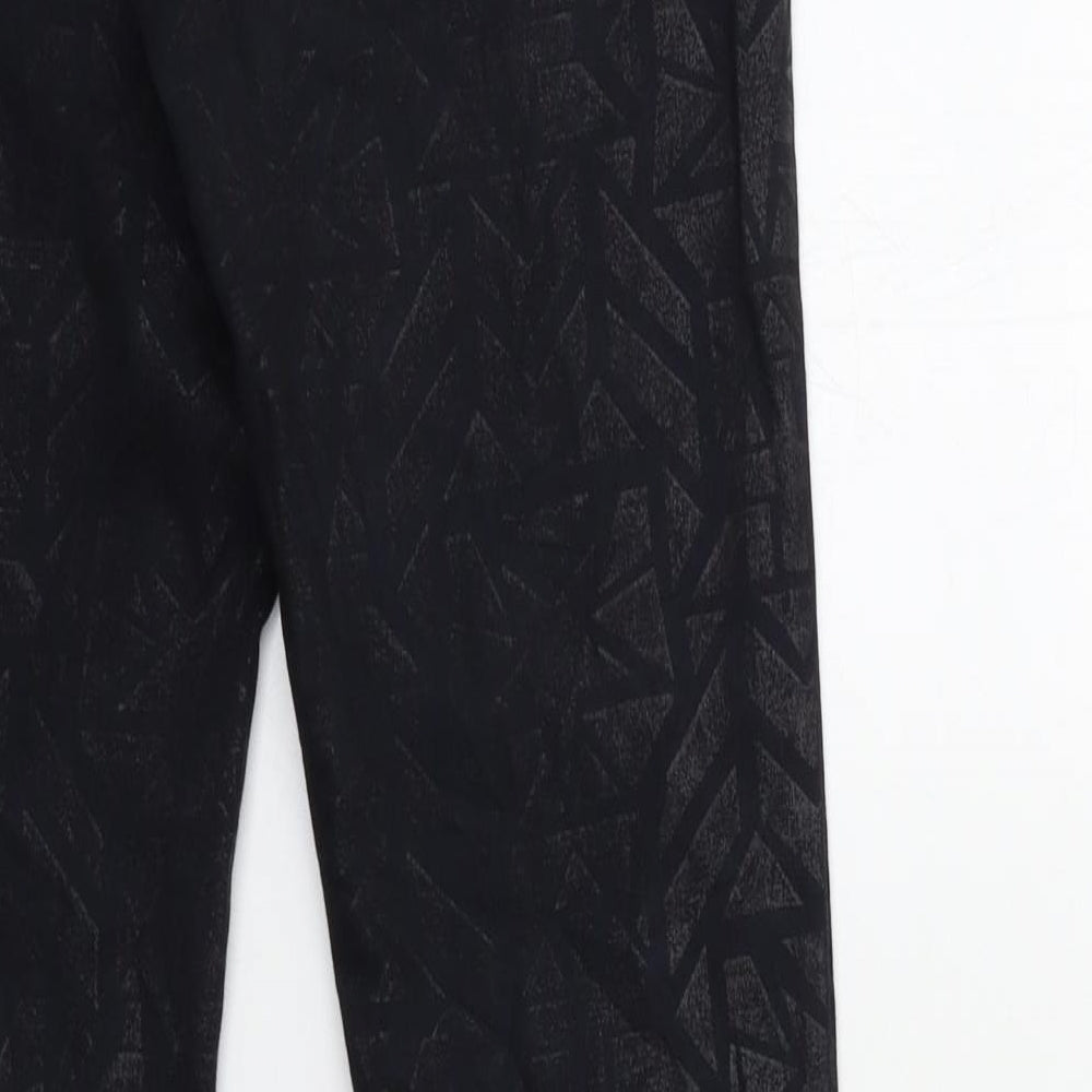 H&M Womens Black Denim Skinny Jeans Size 8 L31 in