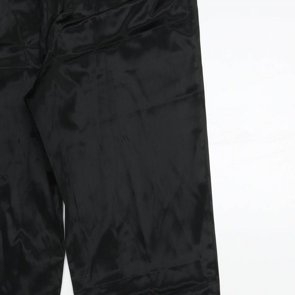 Next Womens Black Trousers Size 12 L31 in