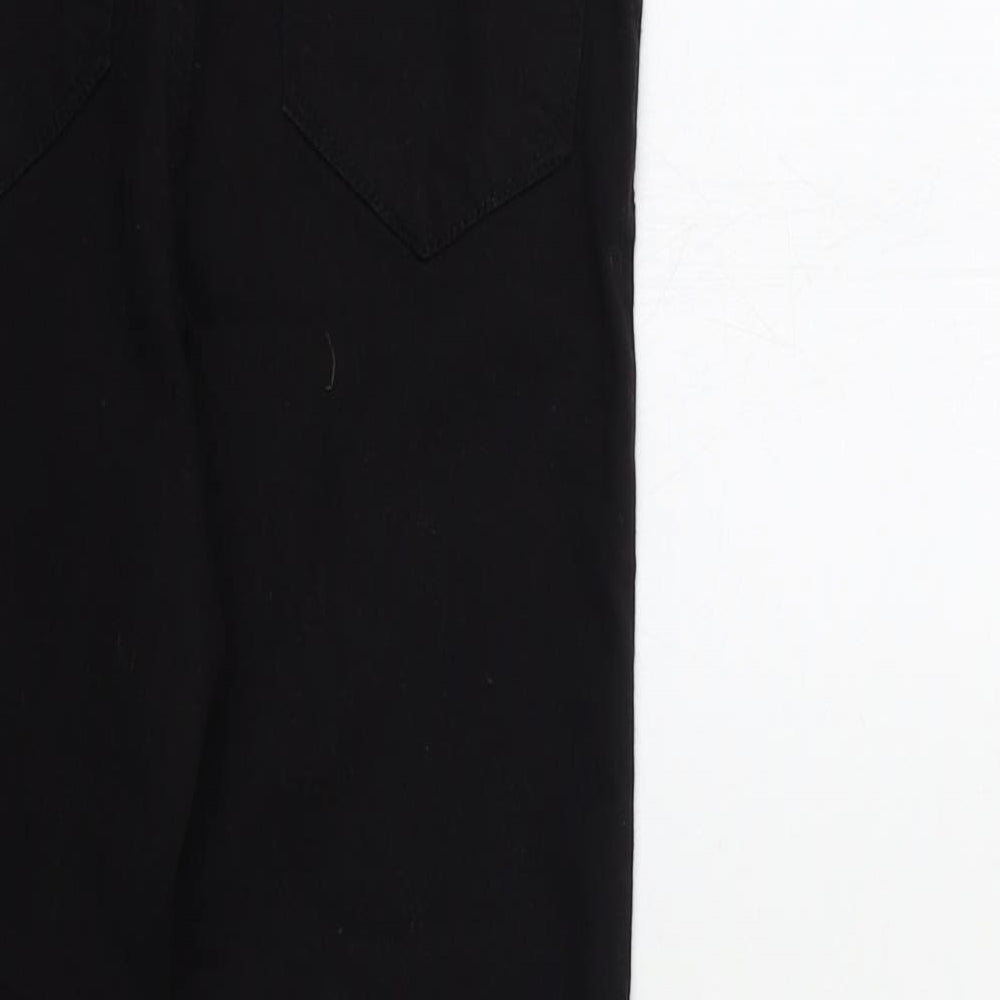 Denim & Co. Womens Black Denim Skinny Jeans Size 6 L26 in