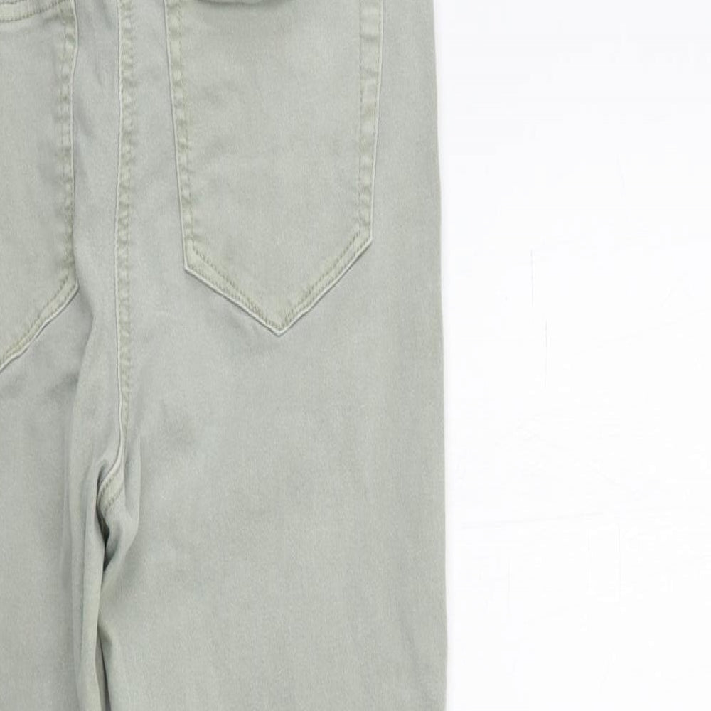 Matalan Womens Grey Denim Skinny Jeans Size 12 L25 in