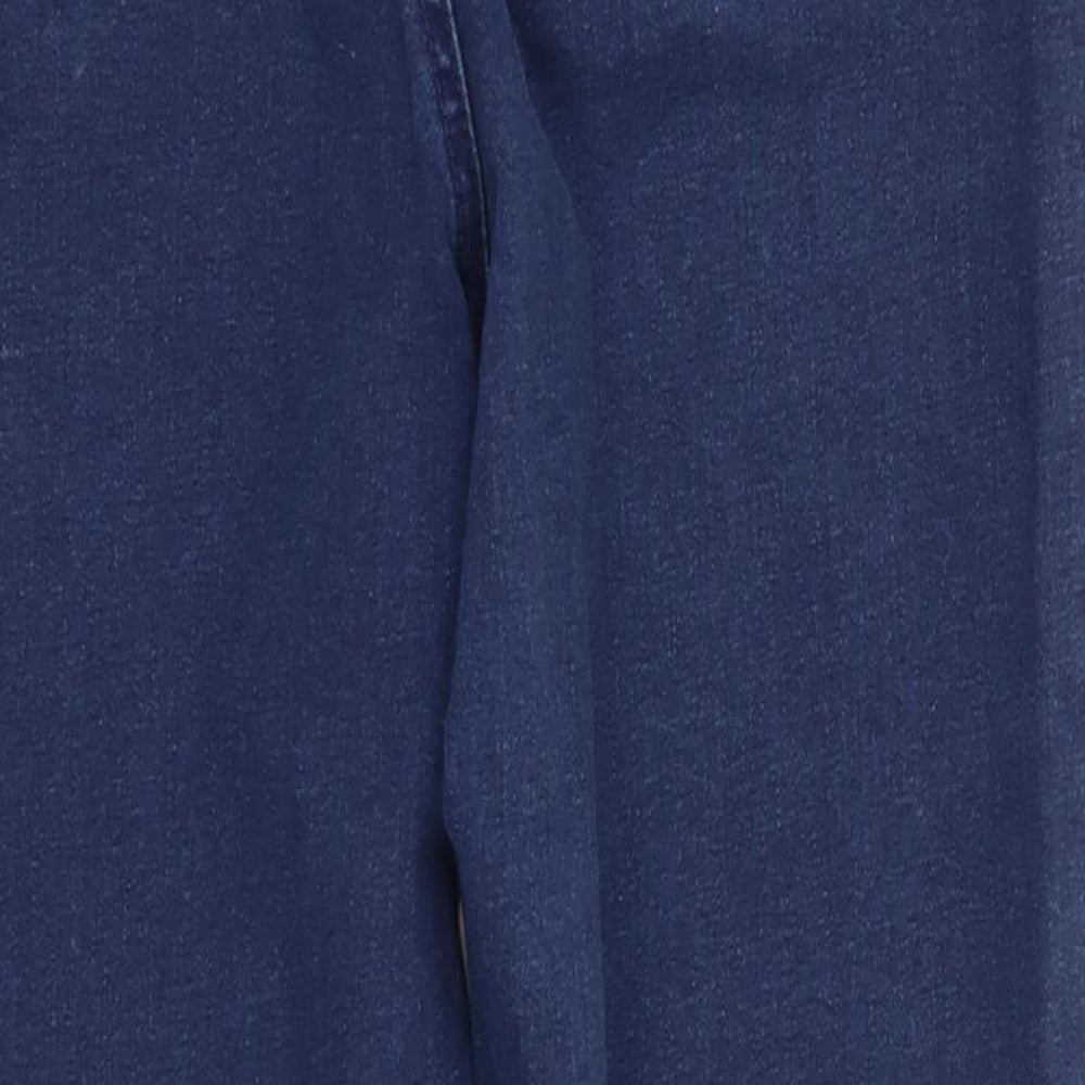 denim and co Womens Blue Skinny Jeans Size 14 L23 in