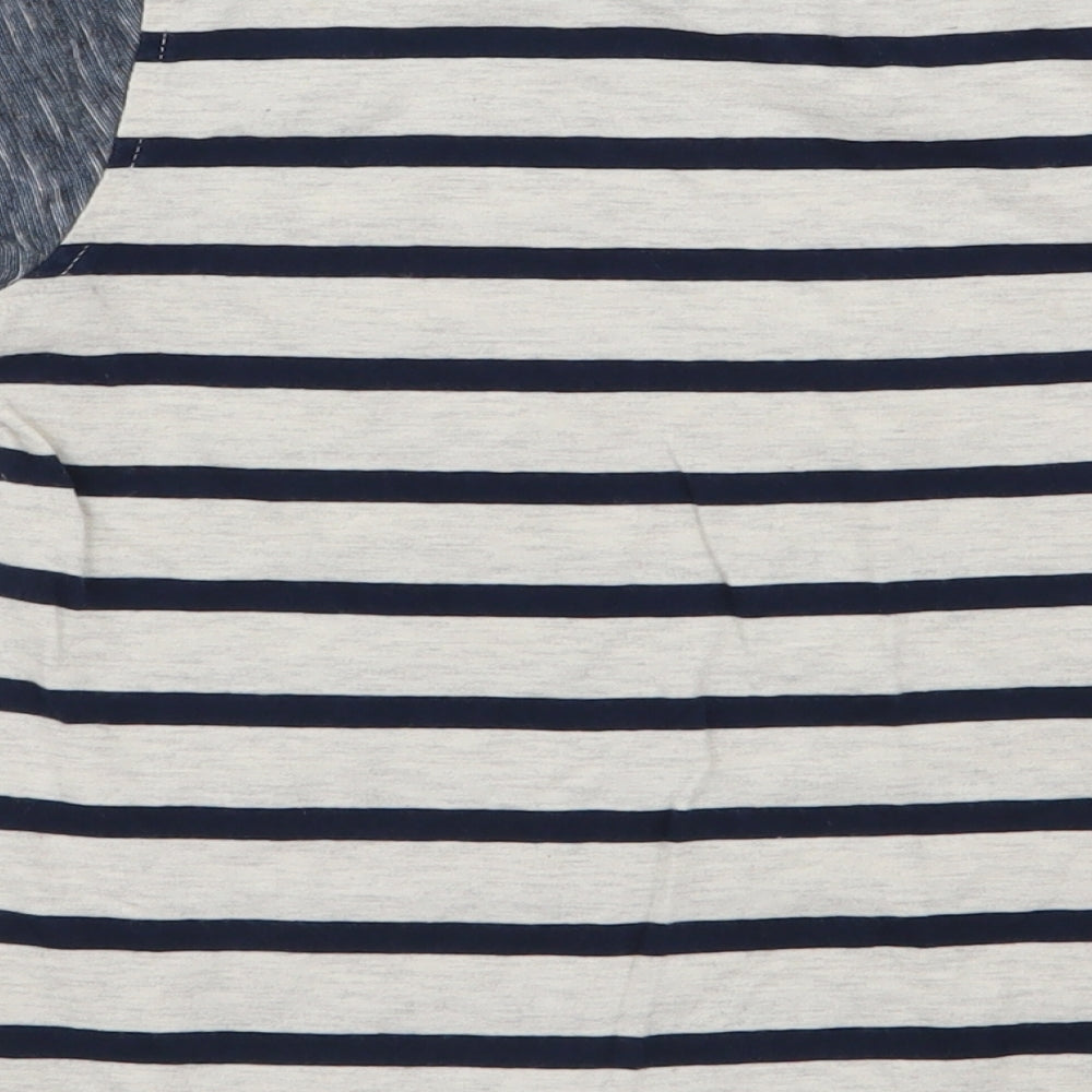 Asda George Boys Multicoloured Striped Basic T-Shirt Size 4-5 Years