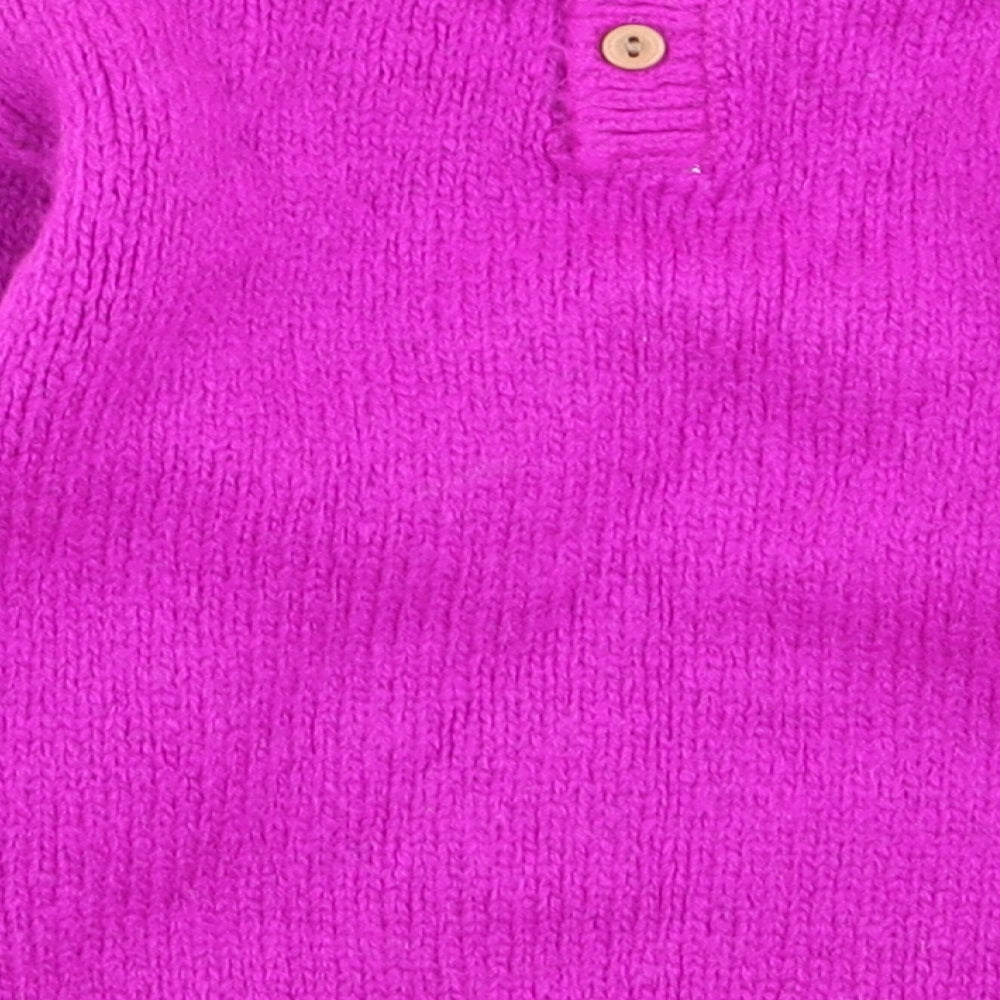 NEXT Girls Purple Pullover Jumper Size 3-6 Months
