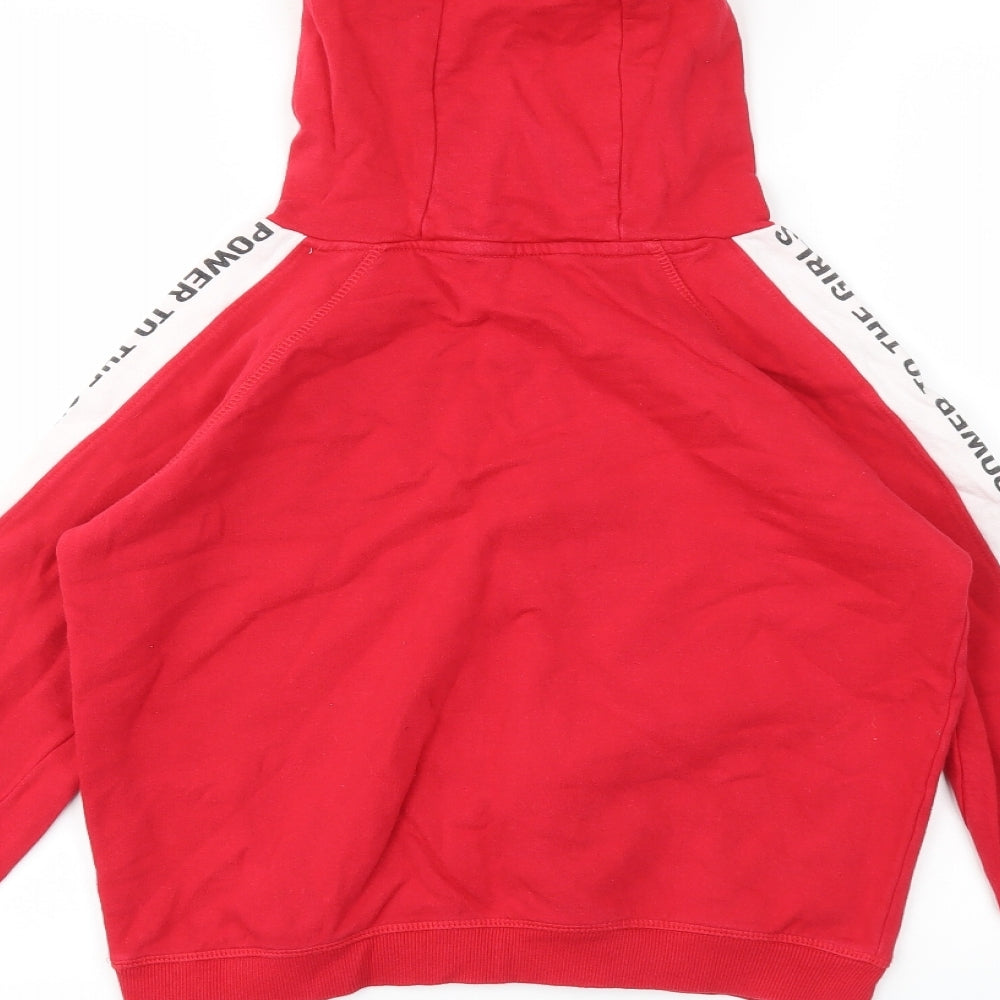 MISS EVIE Girls Red Pullover Jumper Size 13-14 Years