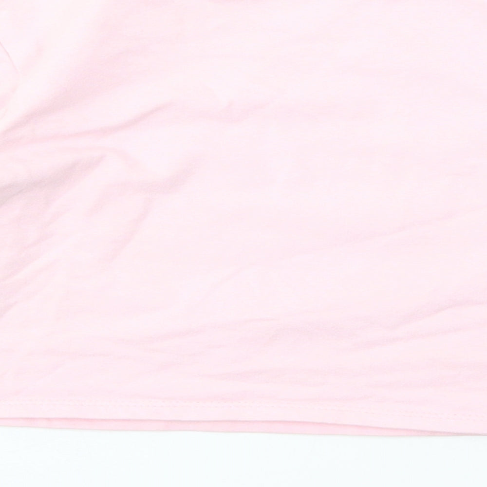 Matalan Girls Pink Pullover Jumper Size 7 Years