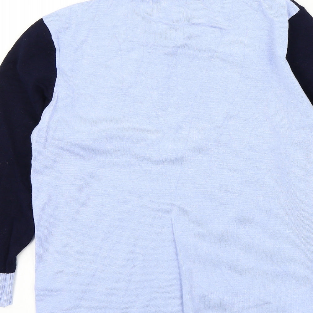 DUNNES Womens Blue Pullover Jumper Size M
