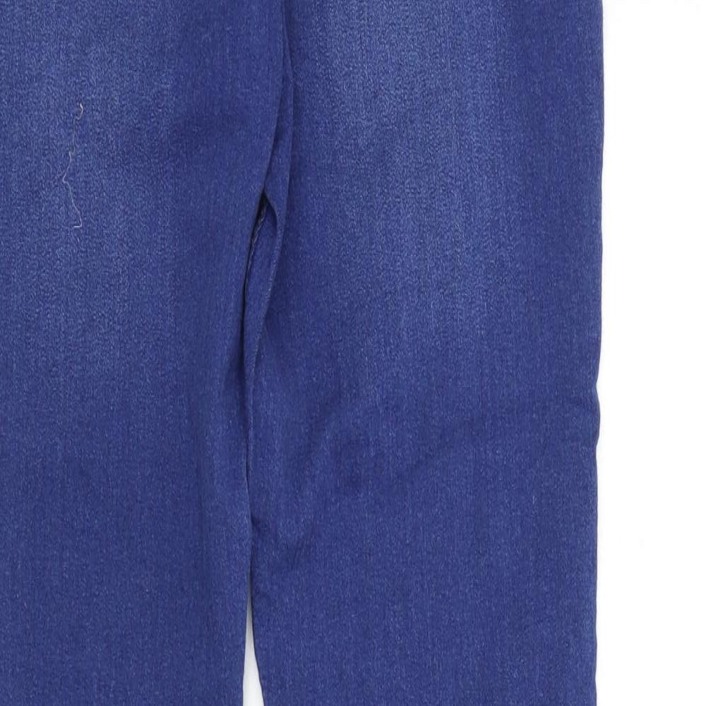 Papaya Womens Blue Skinny Jeans Size 12 L29 in