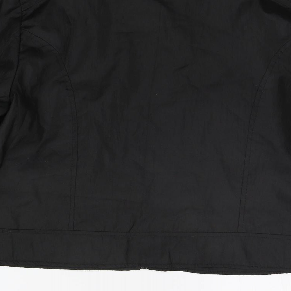 Clyde Womens Black Jacket Coat Size 12