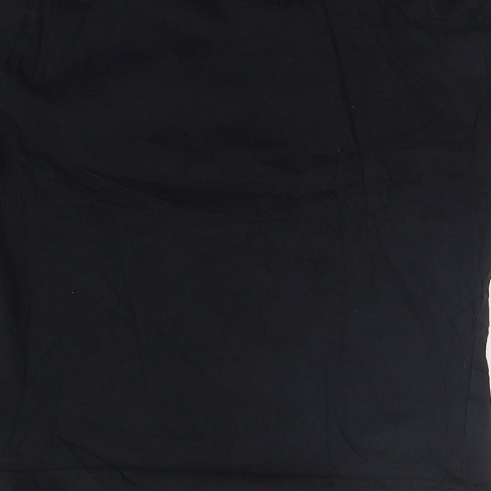 carr Boys Black Basic T-Shirt Size 6-7 Years