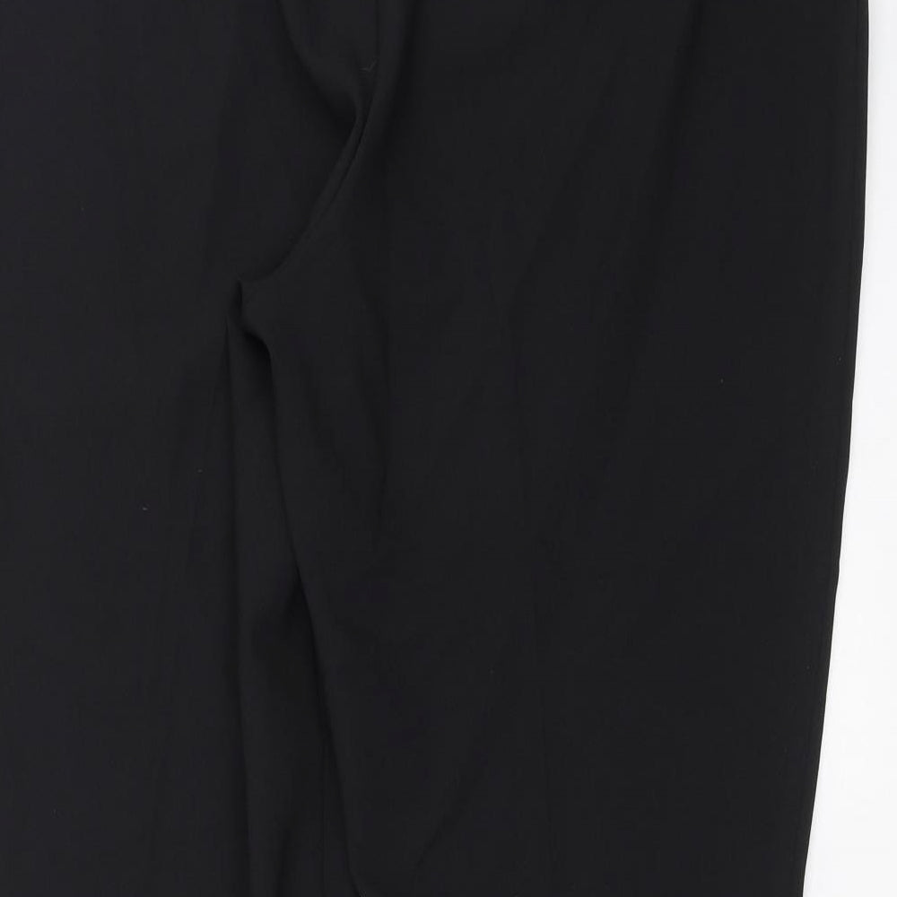 F&F Womens Black Trousers Size 16 L27 in
