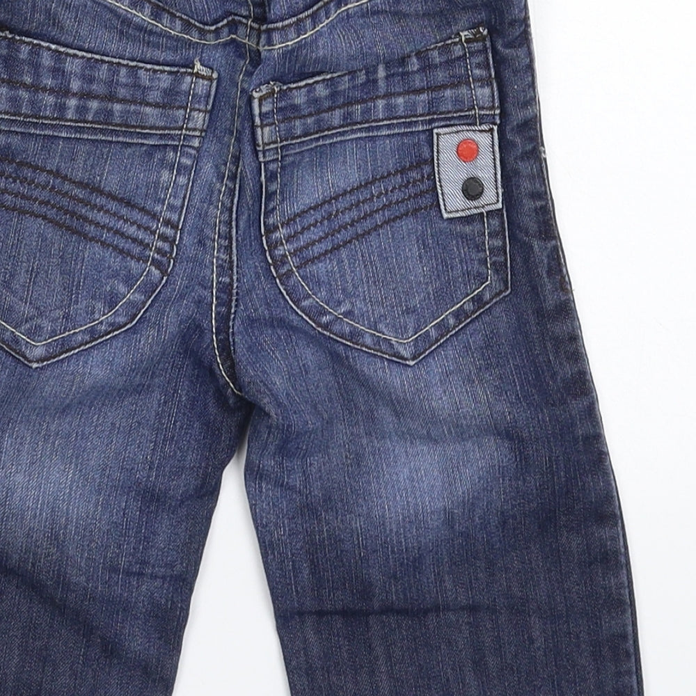 Cherokee Baby Blue Denim Capri Jeans Size 12-18 Months