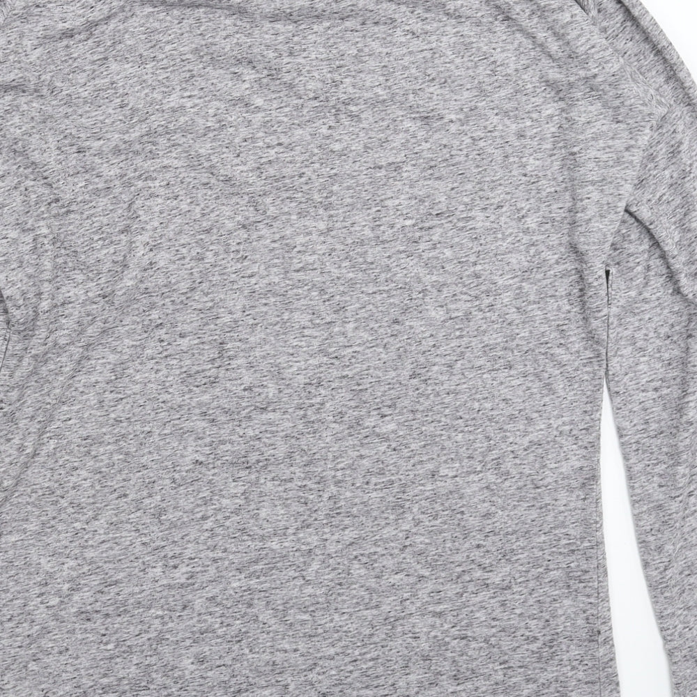 Admiral Womens Grey Basic T-Shirt Size L