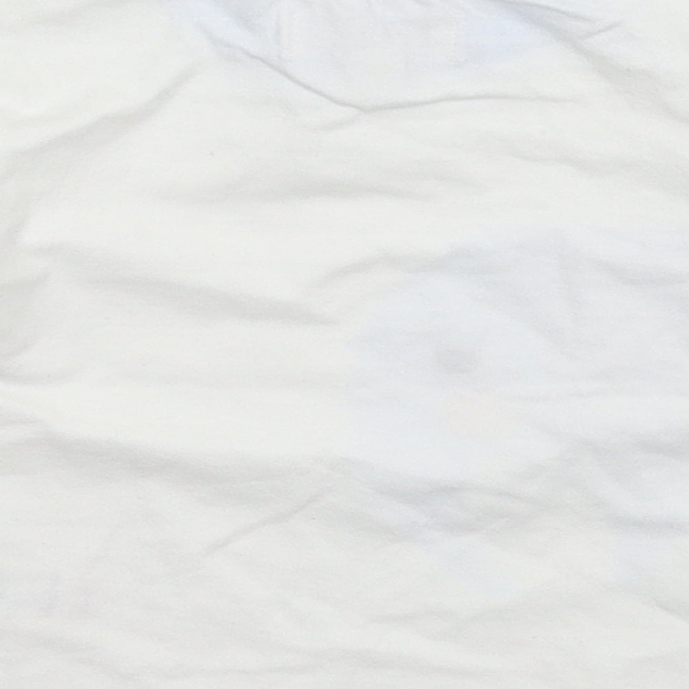 Kids Division Baby White Basic T-Shirt Size 12-18 Months