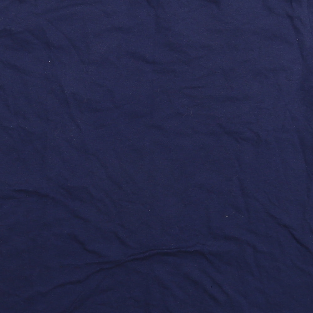 Gildan Boys Blue Basic T-Shirt Size XL