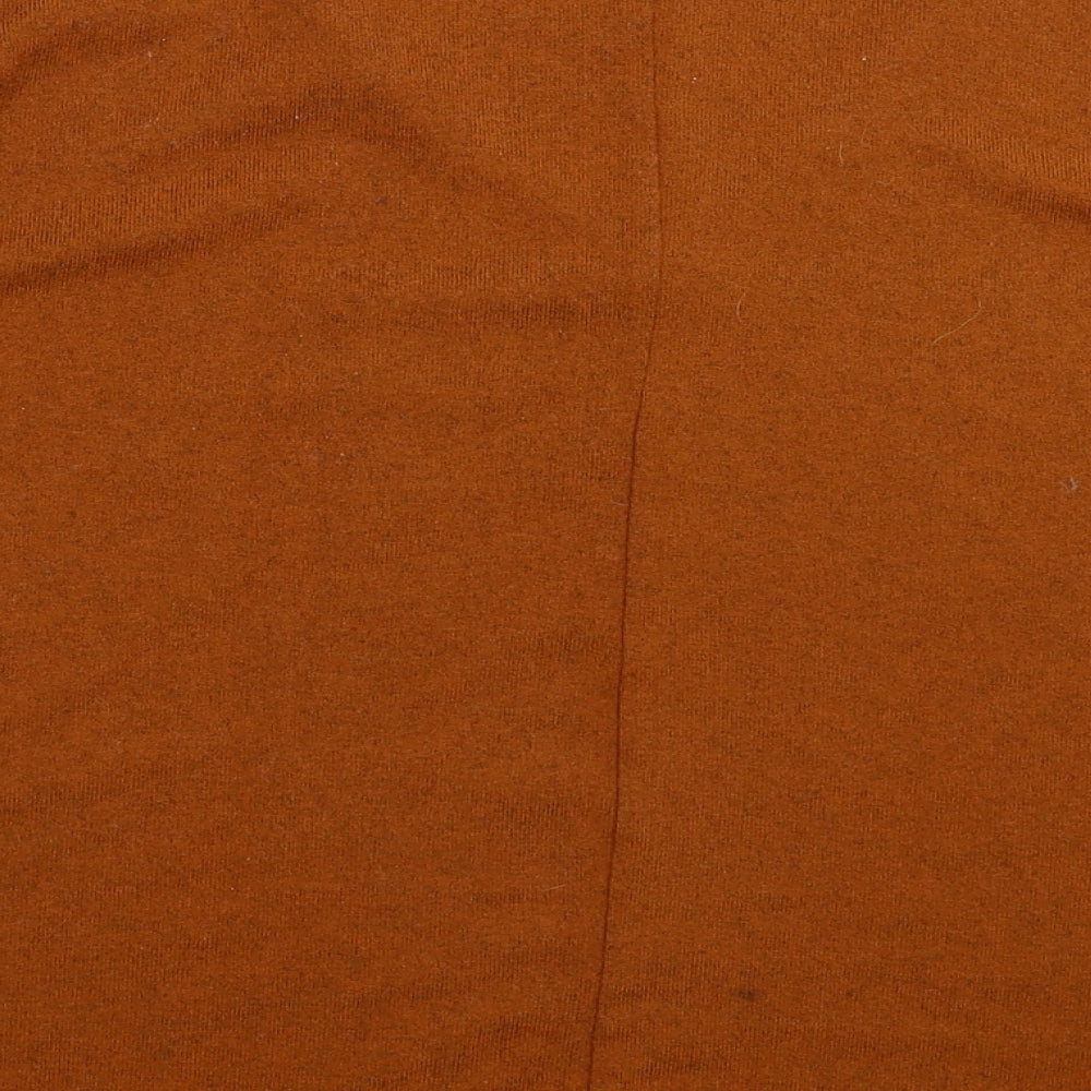 New Look Womens Brown Knit Pullover Jumper Size M