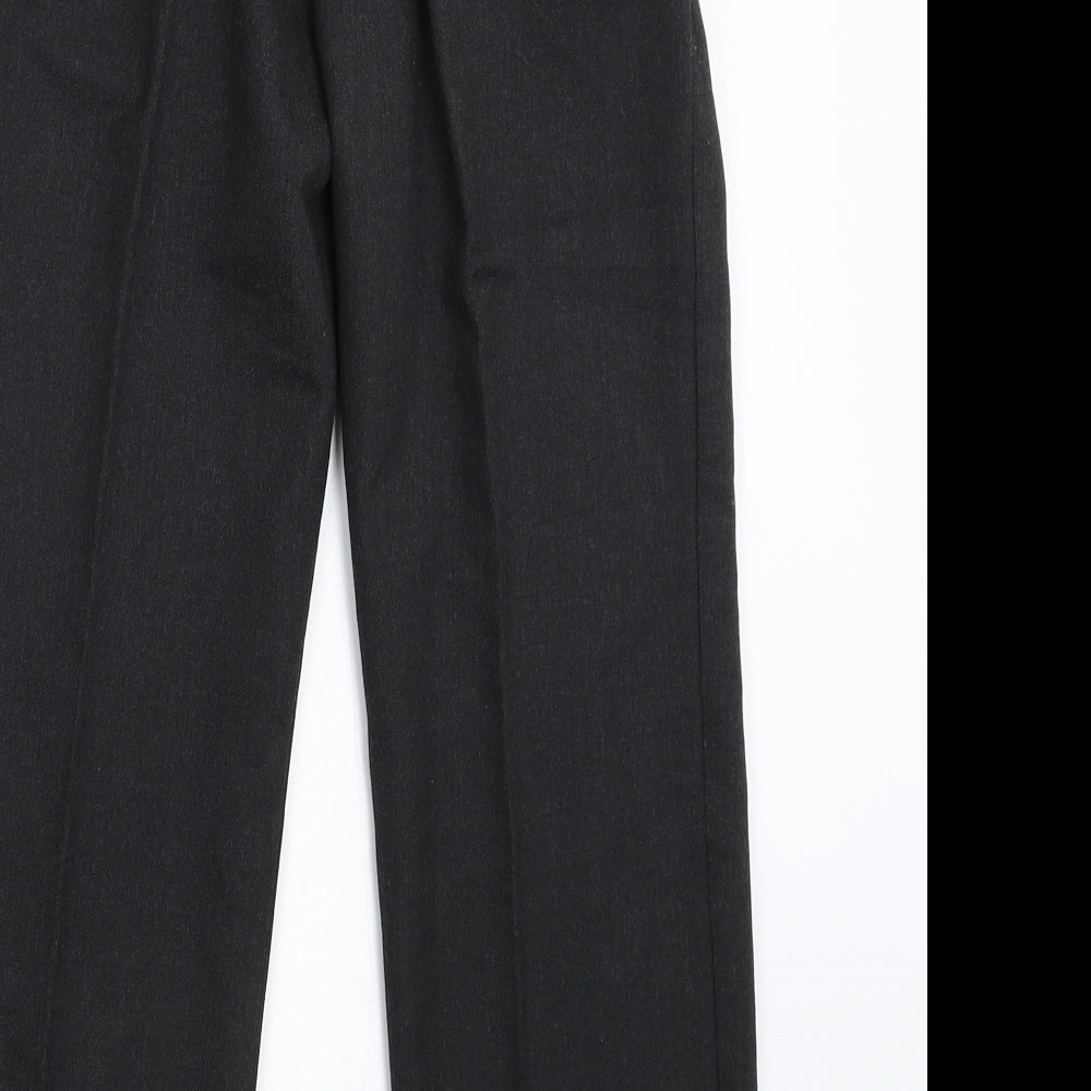 George Boys Black Dress Pants Trousers Size 10 Years - School