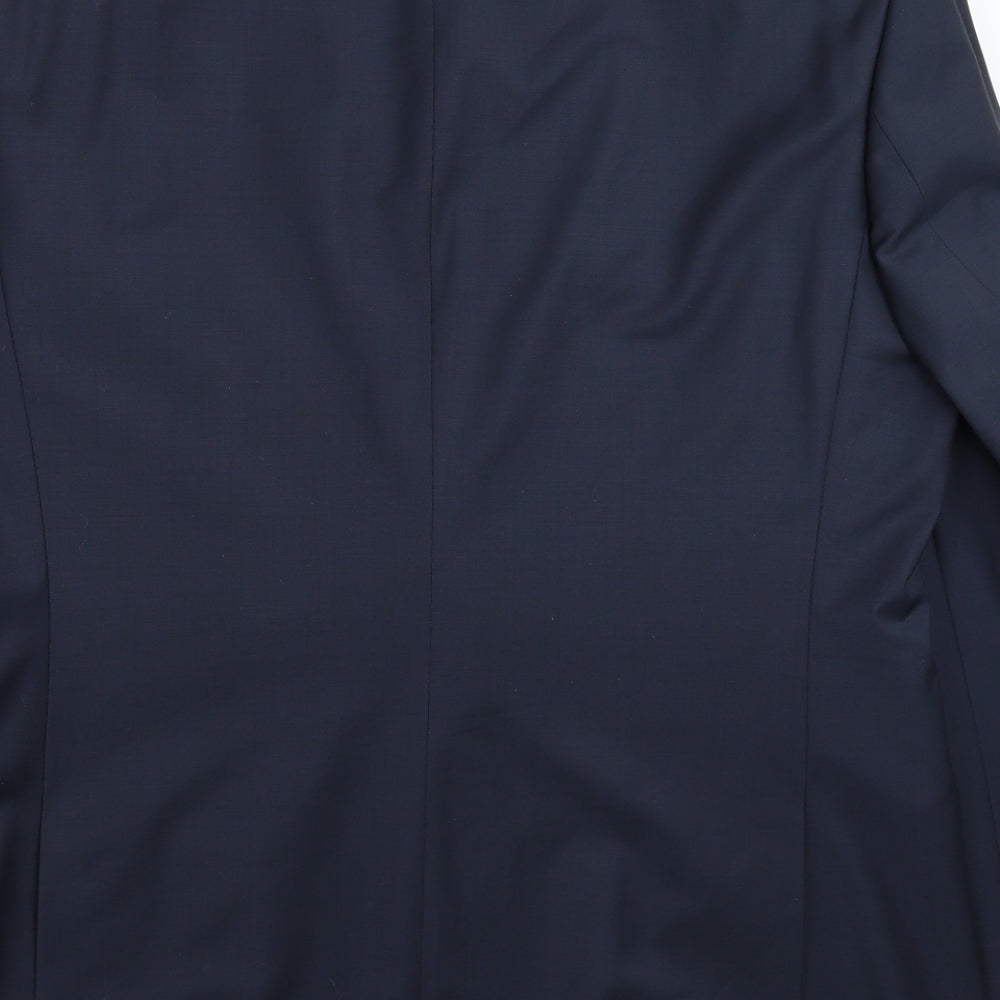 Limehaus Mens Blue Jacket Suit Jacket Size 44