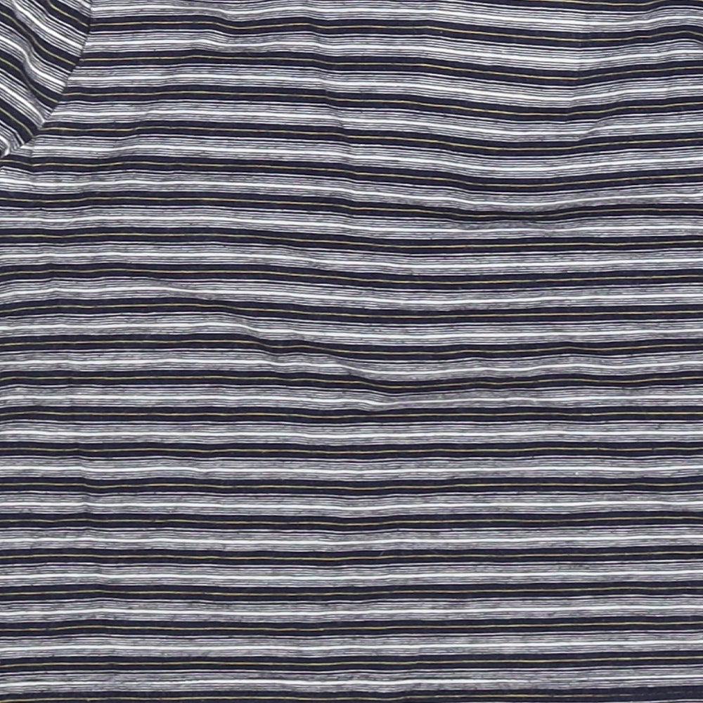 F&F Baby Blue Striped Basic T-Shirt Size 12-18 Months