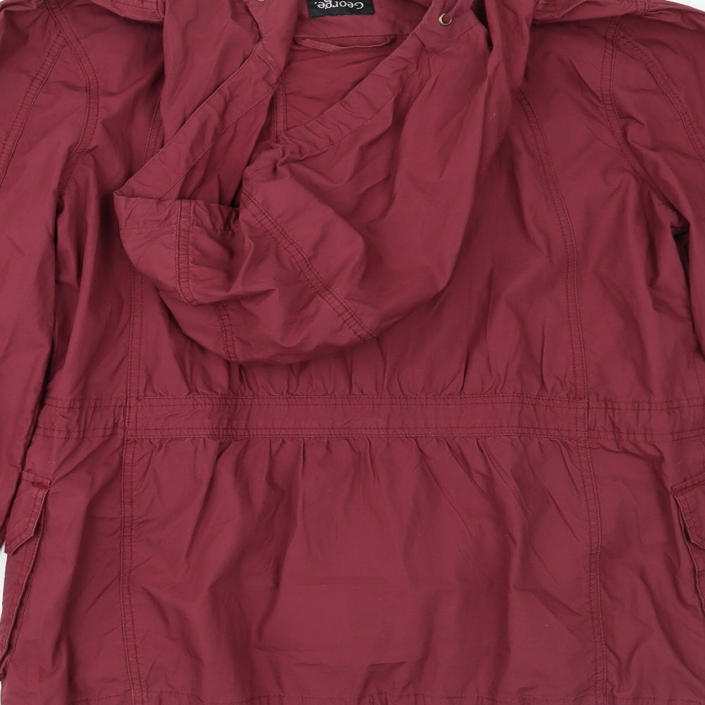 George Womens Red Jacket Size 16