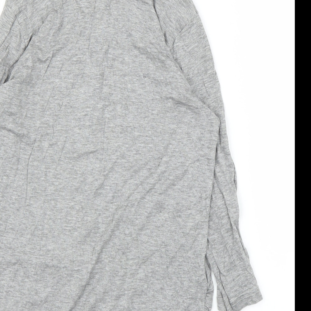 Topshop Womens Grey Cardigan Jumper Size 10