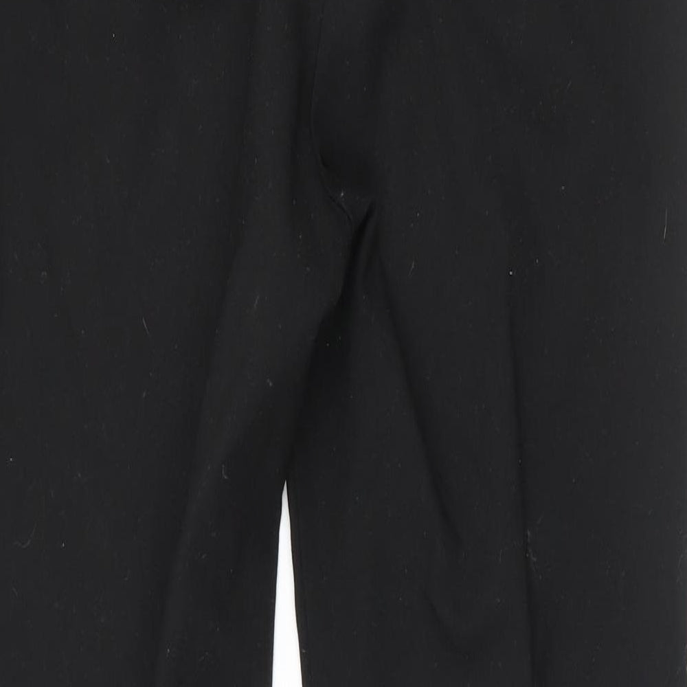 Next Womens Black Sweatpants Trousers Size 8 L29 in