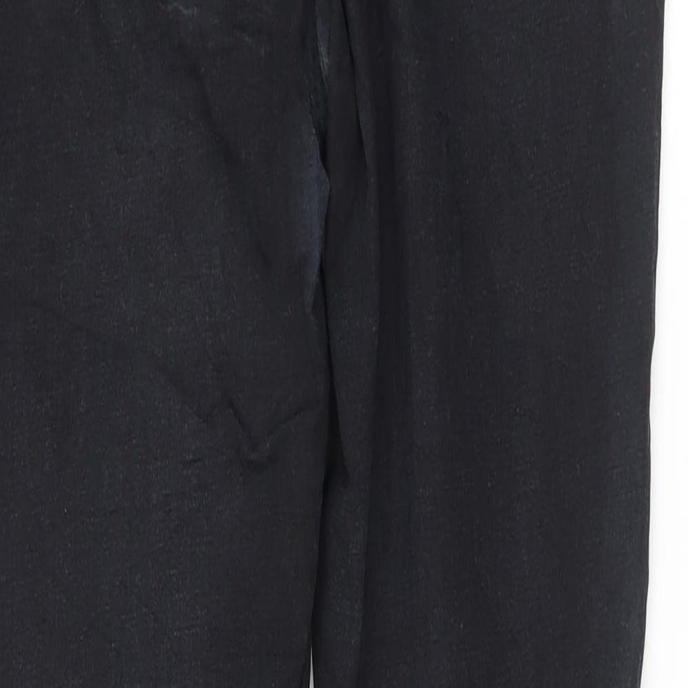 l&d Womens Black Mom Jeans Size 38 L30 in