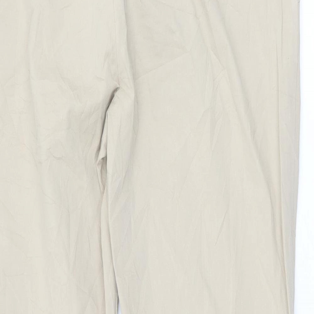 latina Womens Beige Trousers Size 42 L26.5 in