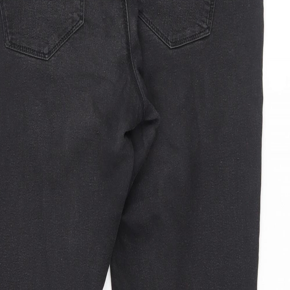 Denim and co Womens Black Skinny Jeans Size 12 L28.5 in