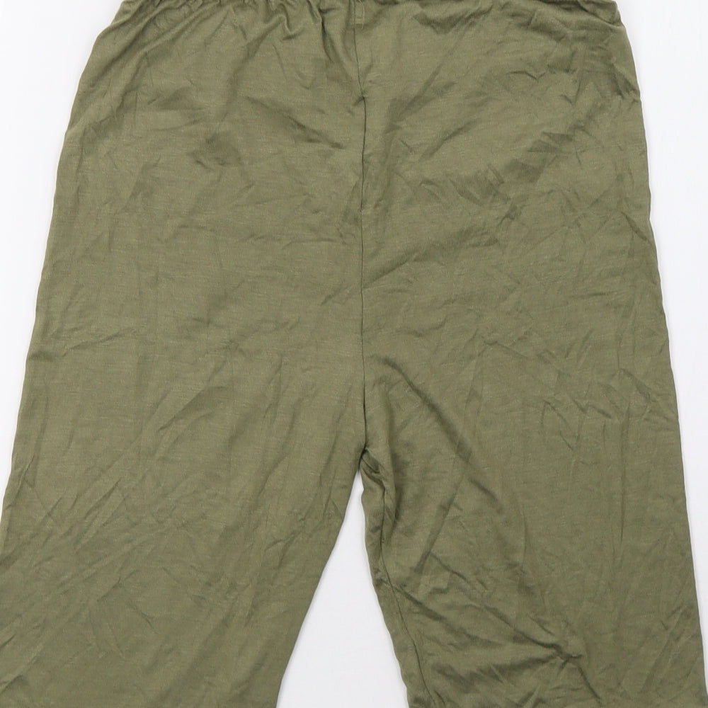 Preworn Womens Green Sweat Shorts Size 8