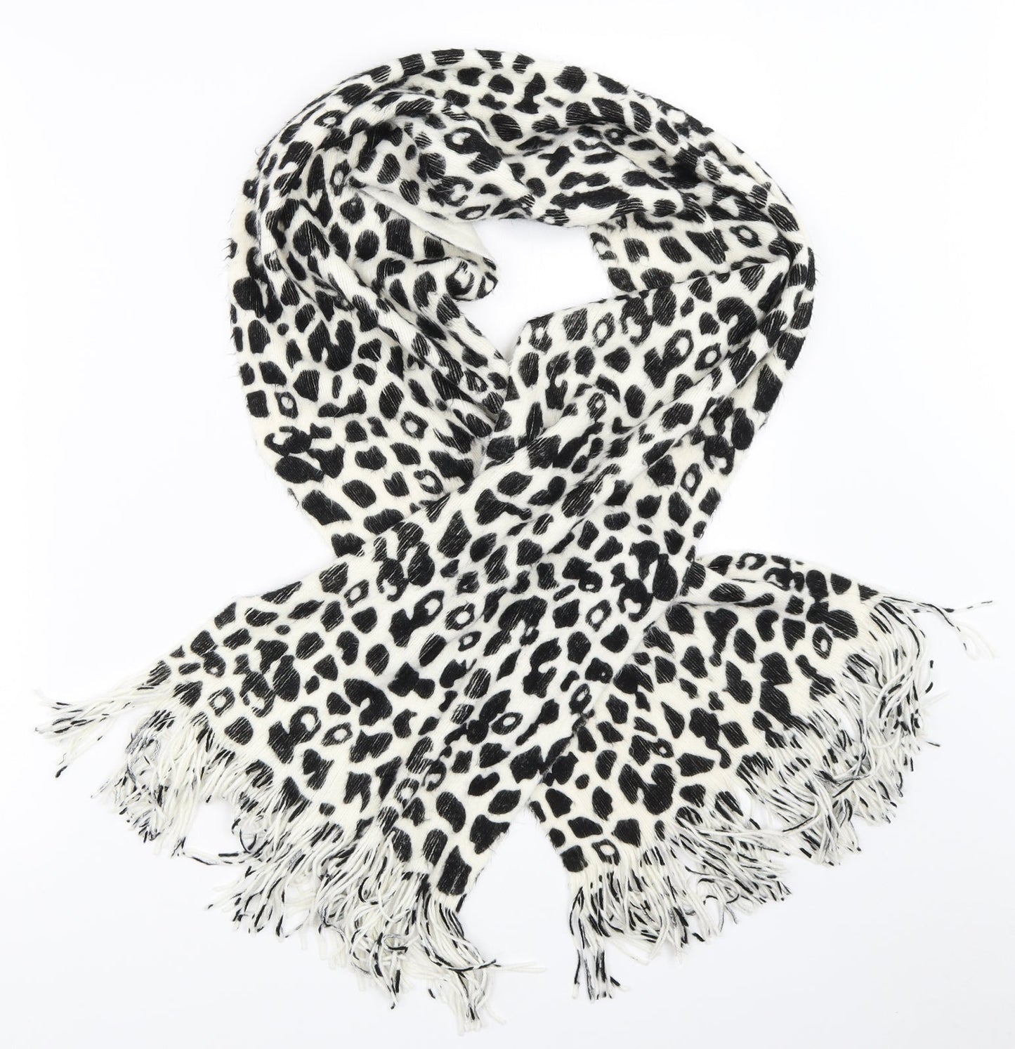 Marks and Spencer Womens Ivory Animal Print Scarf