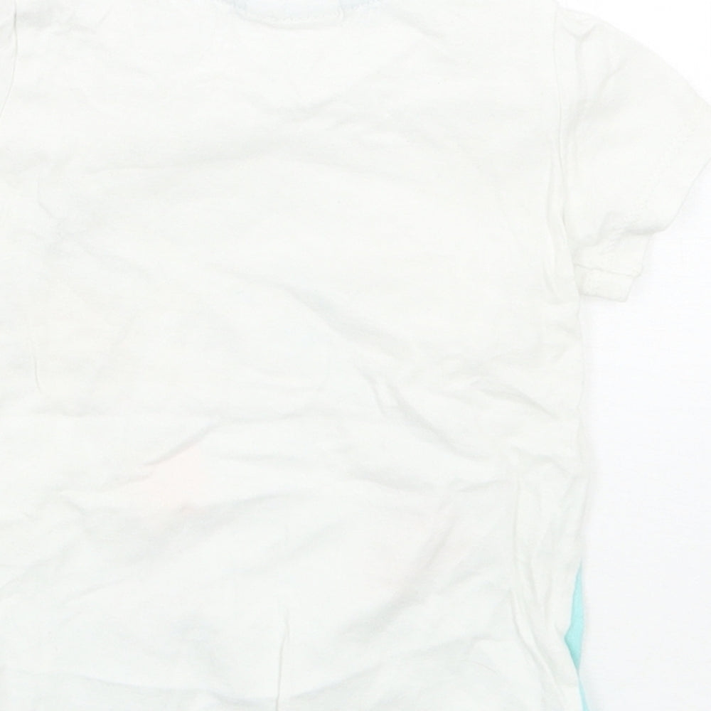 Disney Baby Boys Blue Basic T-Shirt Size 12 Months