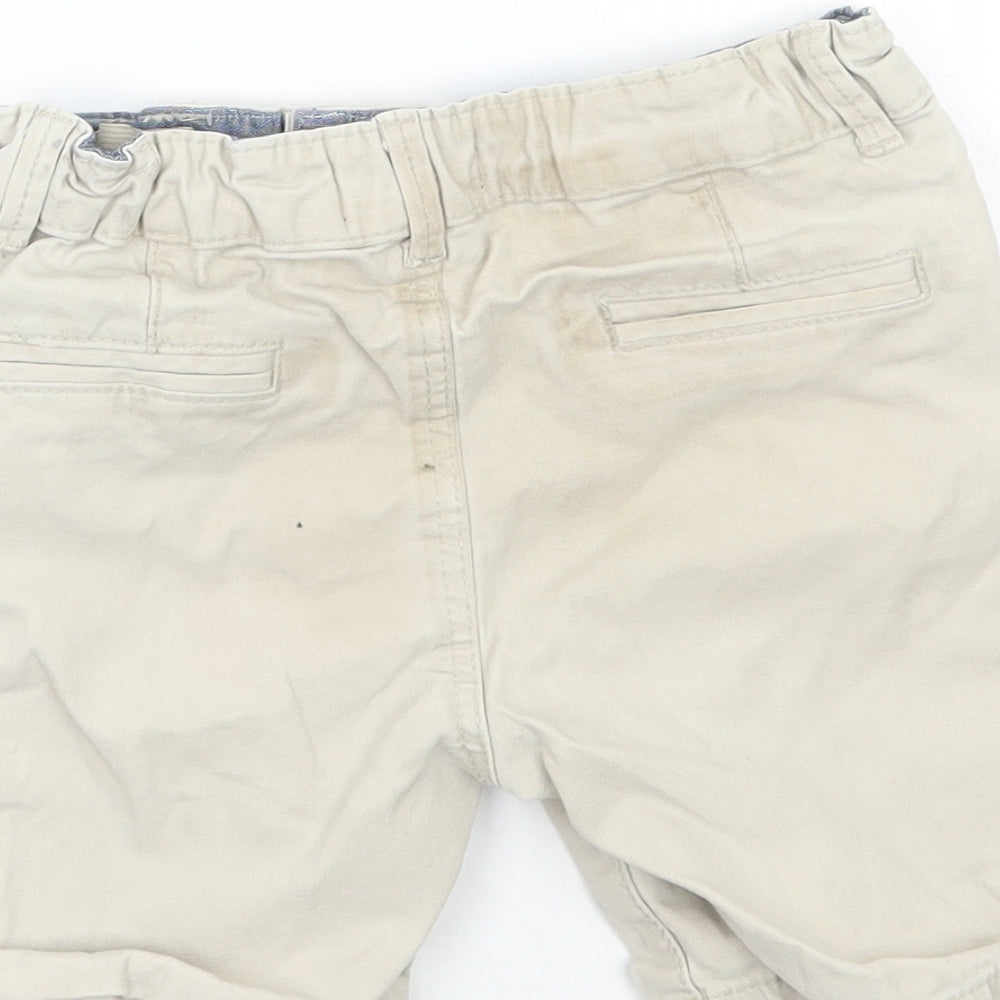 Denim & Co. Boys Beige Chino Shorts Size 2 Years